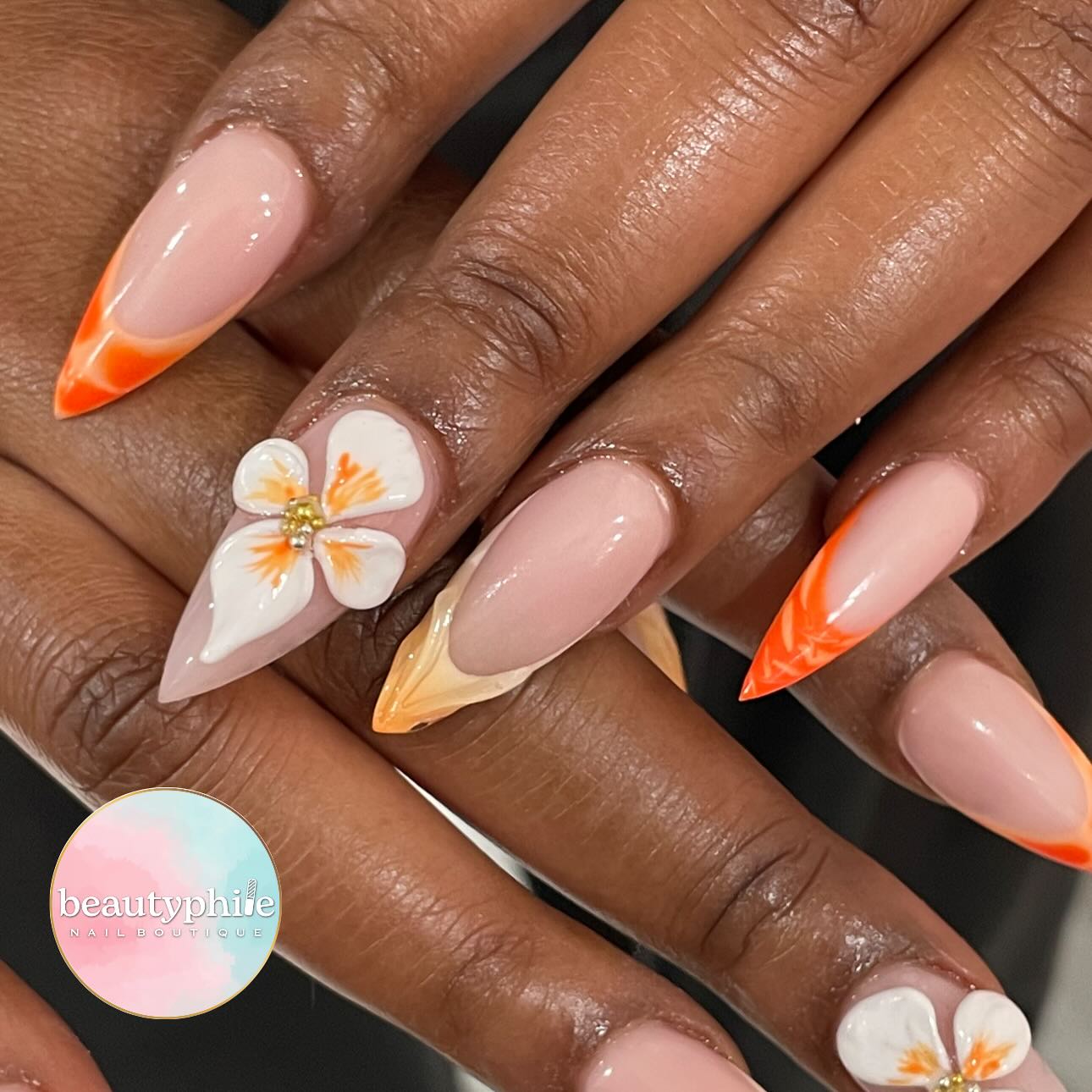 Abstract Nail Art